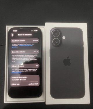 iPhone 16 Negro 128GB