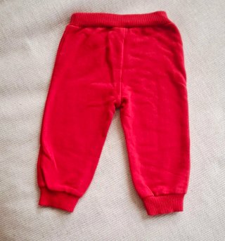 Pantalone tuta Benetton bambino rosso