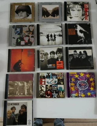 CD U2 de segunda mano en WALLAPOP