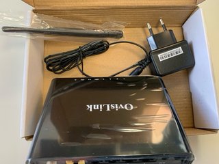 Router OvisLink Negro NUEVO