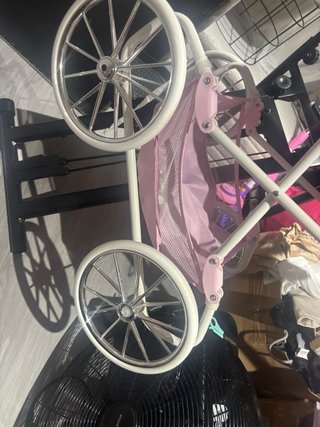 Carrito de bebé Jc Toys rosa