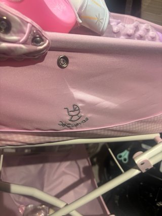 Carrito de bebé Jc Toys rosa