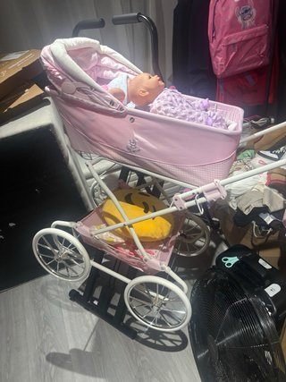 Carrito de bebé Jc Toys rosa