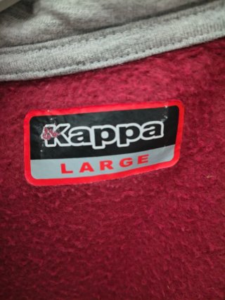 Felpa Kappa donna rossa taglia L