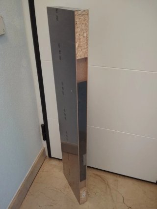 Balda LACK IKEA Negra Nueva