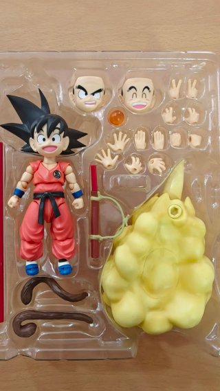 Figura S.H.Figuarts Son Goku Niño Bandai 2018