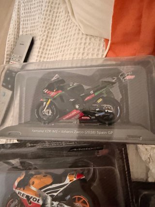 Maqueta Moto GP Yamaha YZR-M1 Zarco 2018