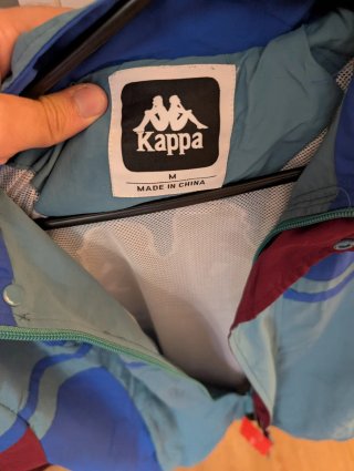 Chaqueta Kappa F.C. Barcelona Retro