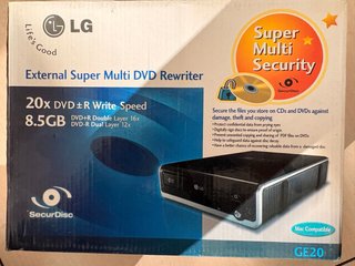 Grabadora DVD Externa LG Super Multi