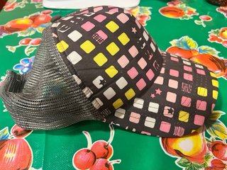 Gorra Protest Rejilla Gris blanco Rosa Ajustable