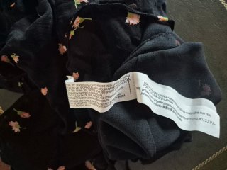 Blusa donna con fiori rosa