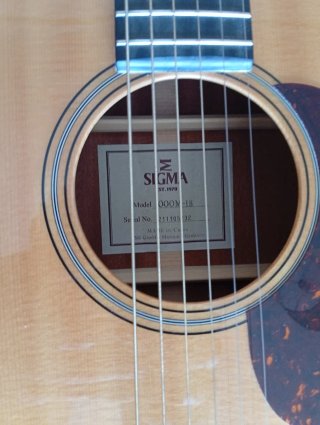 Guitarra Acústica Sigma 000M-18
