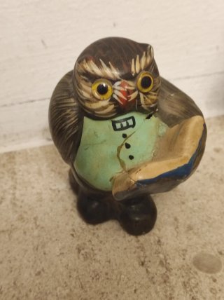 Cuatro Figuras Búho Coleccionables son cuatro