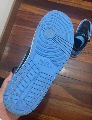 Zapatillas Nike Air Jordan 1 Mid Azul/Negro