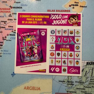 Cromo Conmemorativo liga este 25-26 2025-2026
