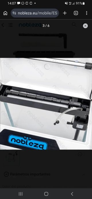 Pecera Nobleza 30L Una pasada