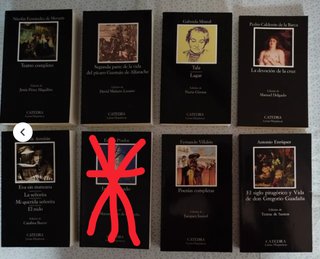 45€ x libro. Cátedra. Hispánicas. Poesía