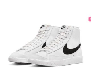 Nike Blazer Mid '77 Tenis Blancos y Negros