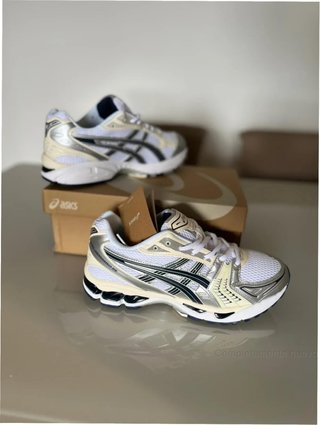 ASICS Gel-Kayano 14 gris plata nuevas original