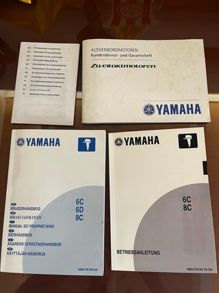 Motor fueraborda Yamaha eje corto 6 CV 2 tiempos