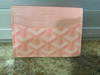 Billetera Goyard Rosa Original