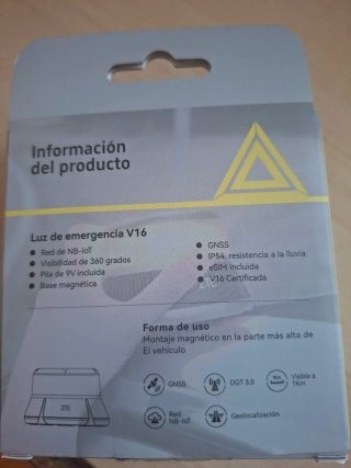 Luz de Emergencia V16 ZTE Homologada DGT