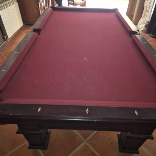 Mesa de billar mixta americano y clásico