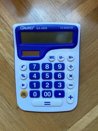 Calculadora GAVAD GA-2828 12 dígitos
