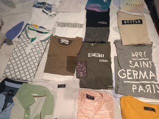 Lote 5 Camisetas y Polo Hombre