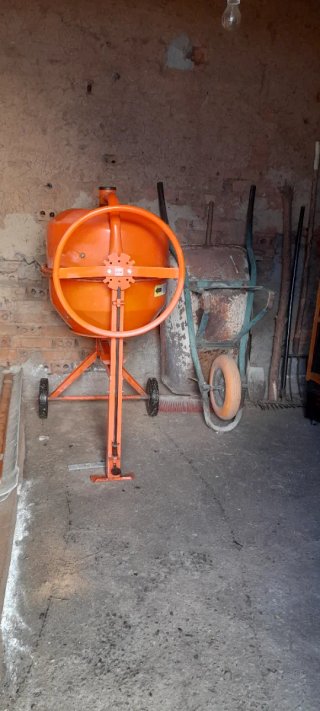 Hormigonera Eléctrica Sirl Naranja