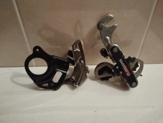 Desviador y cambio Shimano desviador nuevo y como