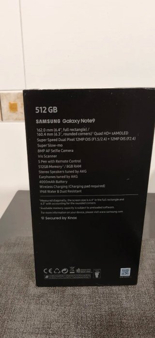 Samsung Galaxy Note 9 512GB Azul