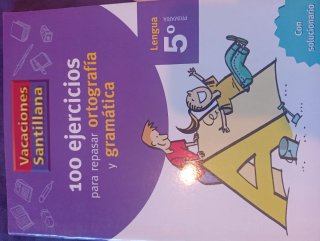 Lote nuevo vacaciones 5 primaria
