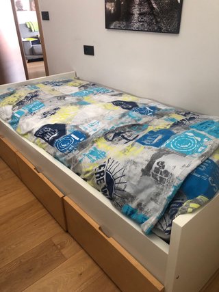 Cama nido IKEA con cajones