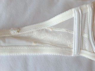 Conjunto lencería novia beige
