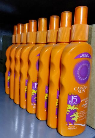 Cabana Sun Loción Bronceadora Intensiva SPF 15