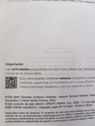 Libro texto Lengua y literatura 1 ESO