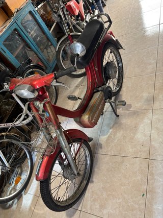Vespino GL Roja Plata