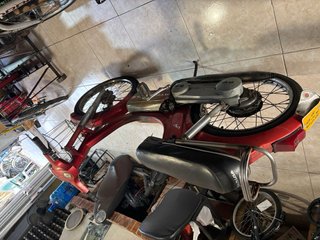Vespino GL Roja Plata