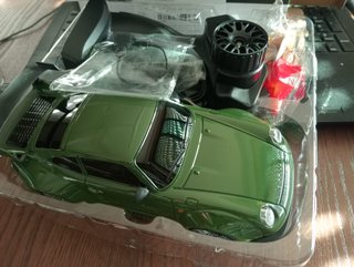 Carro RC Drift 4WD 1:24 LED Verde Novo