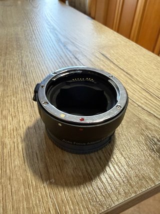 Adaptador Sony E a Canon EF Autofocus