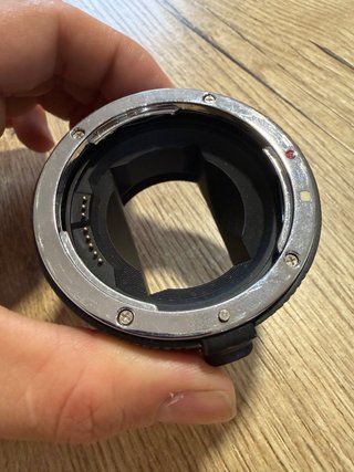 Adaptador Sony E a Canon EF Autofocus