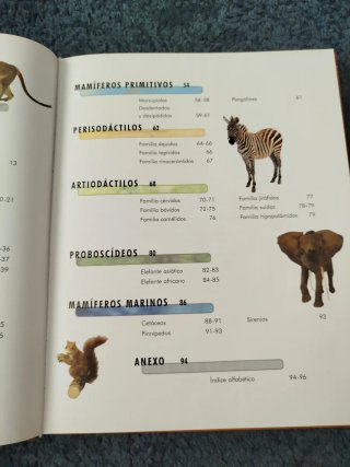 Libro Mamíferos