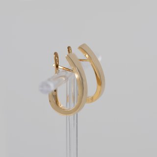 Pendientes de aro oro 18k 750