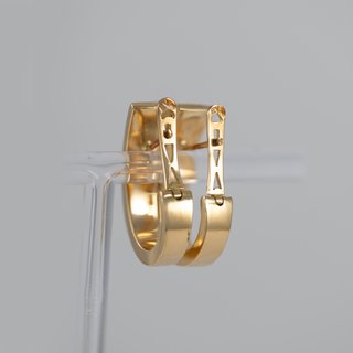 Pendientes de aro oro 18k 750