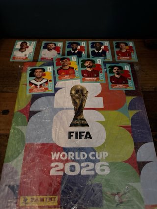 Lote cromos y album panini mundial