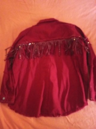 Chaqueta Zara Flecos Talla XS
