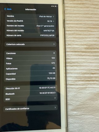 iPad 7ª Gen 128GB + Apple Pencil