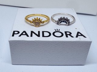 Anillo Pandora Sol y Luna