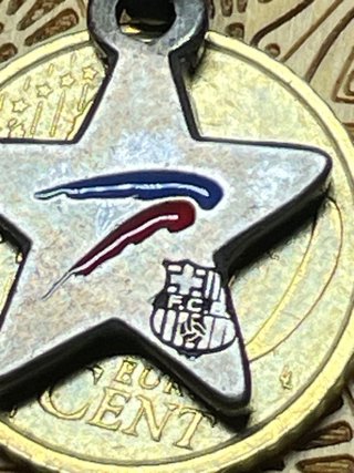 Colgante Estrella FC Barcelona Vintage